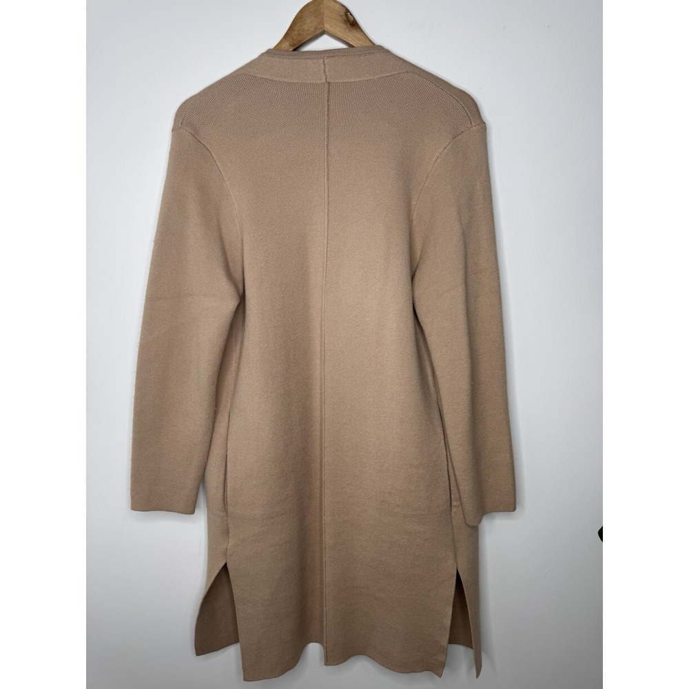 CHICWISH‎ Women's Classy Light Tan Open Front Knit Coat Cardigan XS/S - Picture 6 of 9